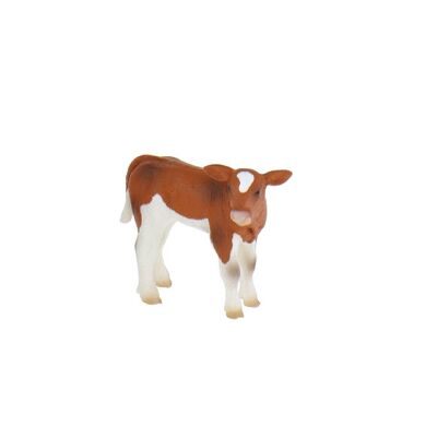 Animal figurine Calf Mona Brown/White
