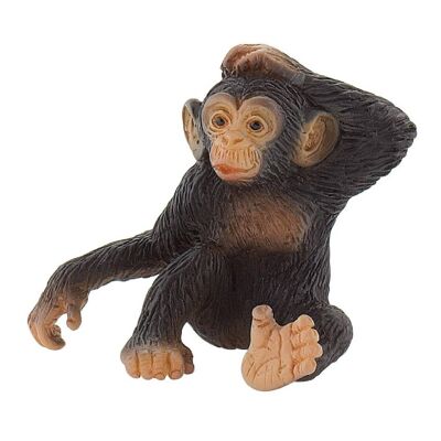 Figurina di animale giovane scimpanzé