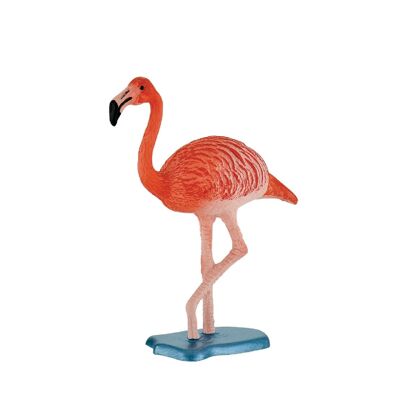 Figurina di animale fenicottero rosa