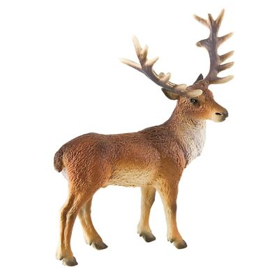 Figura animal ciervo rojo