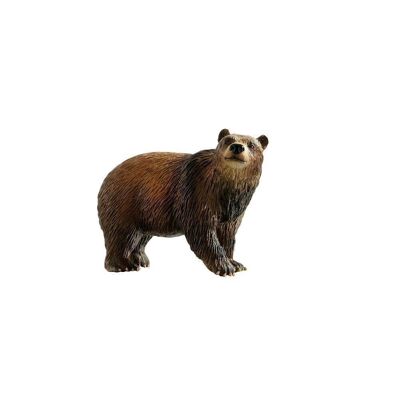 Figurina di animale orso bruno