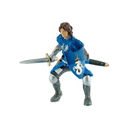 Prince figurine with blue sword