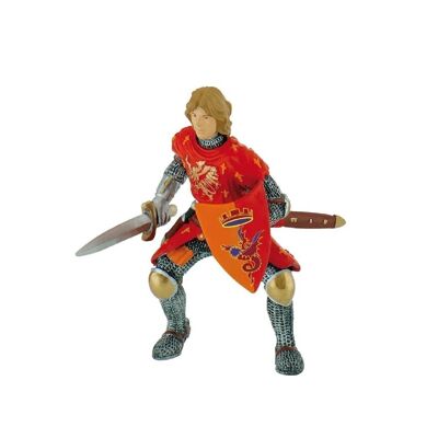 Prince figurine with red sword