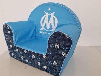 Fauteuil Club pour enfant - Olympique de Marseille (OM - foot - sport - jouet - enfant) 4
