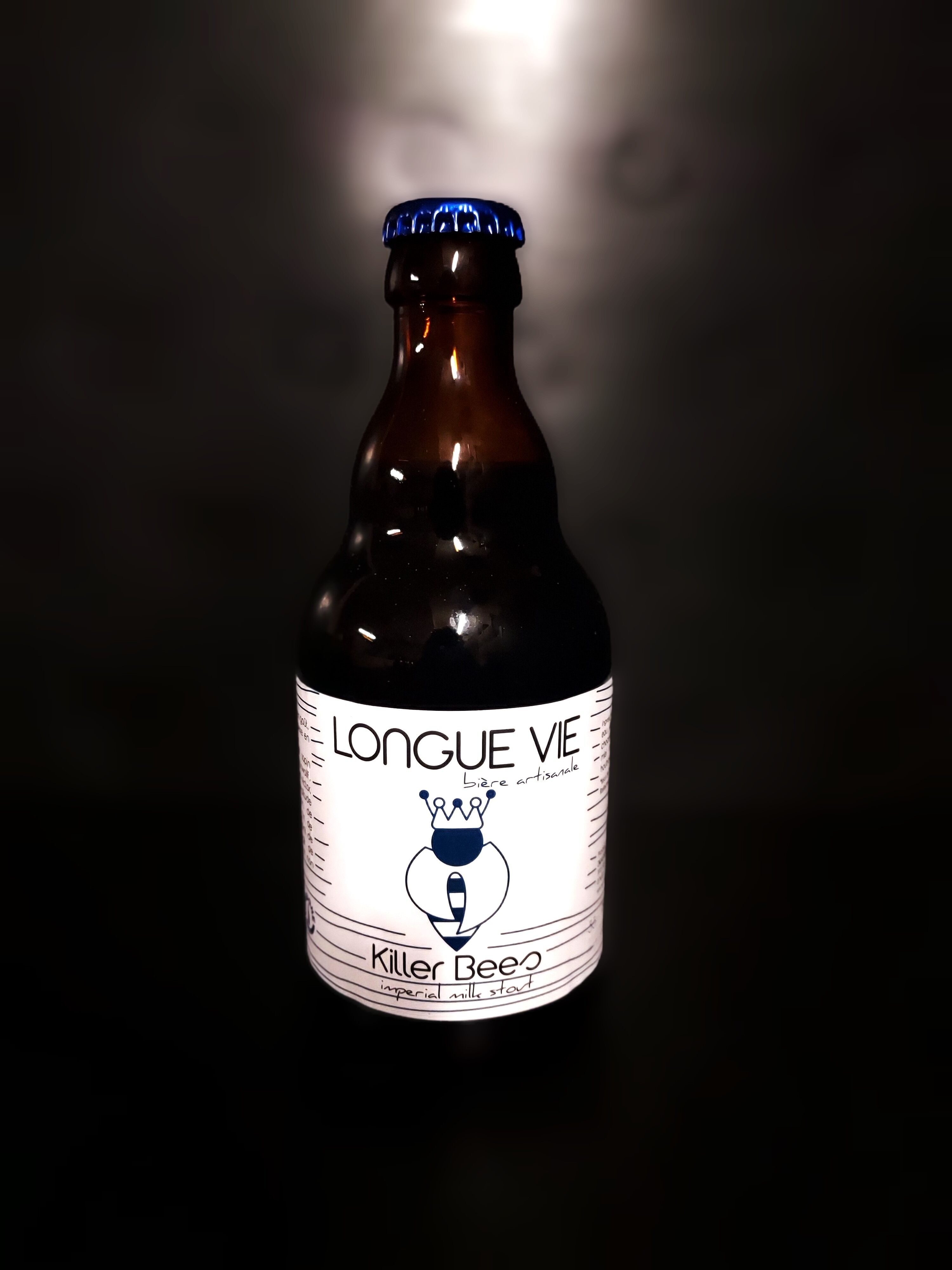 KILLER BEES / Imperial Milk Stout / Organic Dark Beer