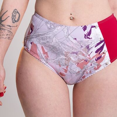 High-waisted panties "Celestial Vigil"