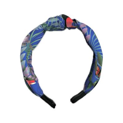 Fauna Blue Headband Knot