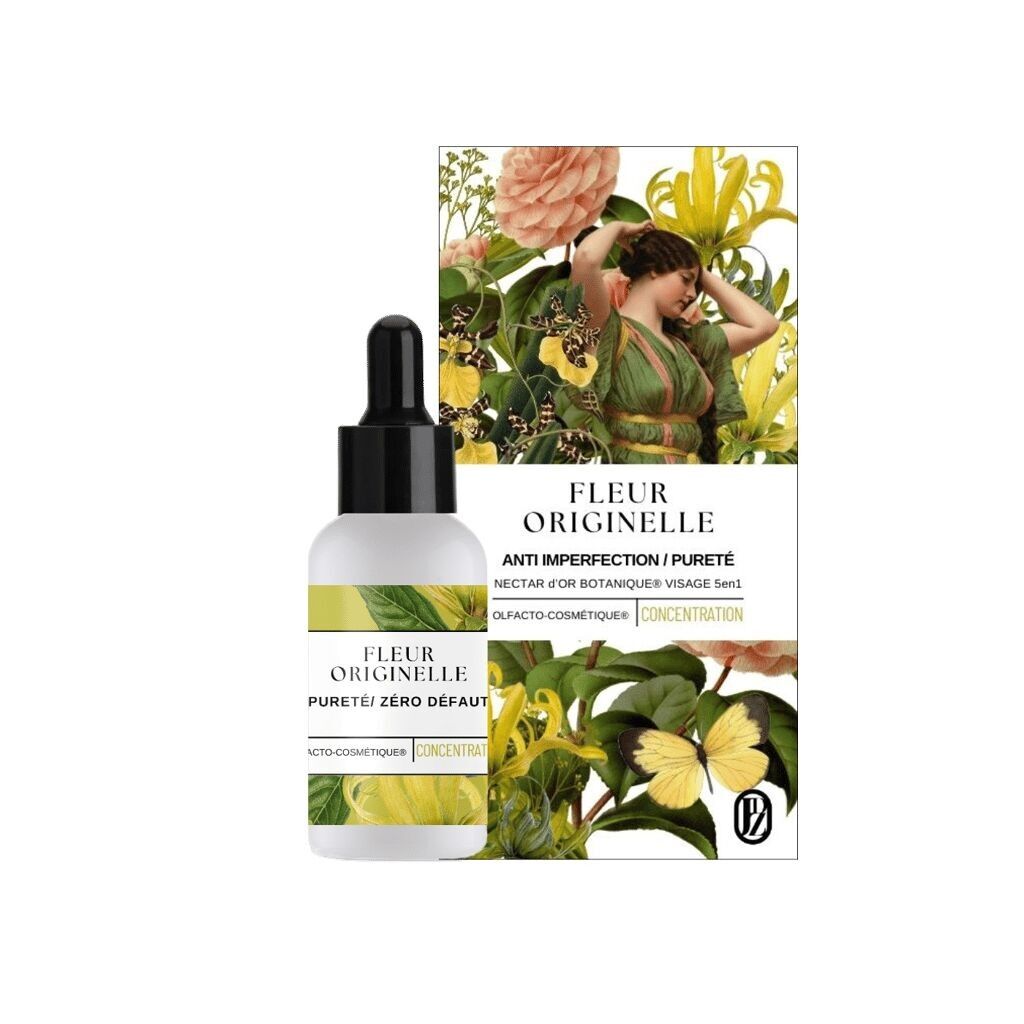 ORIGINAL FLOWER - PURETE Facial Treatment - Olfacto-cosmetic 5in1 care - 1st multifunctional Olfacto-Active treatments - Vegan