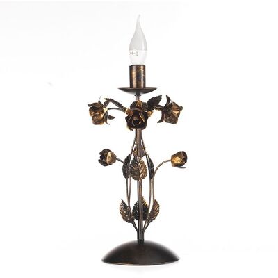 Lampe Caroline en bronze