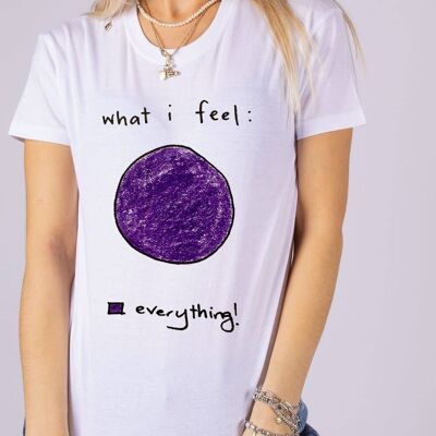 T-Shirt "Everything"__M / Bianco