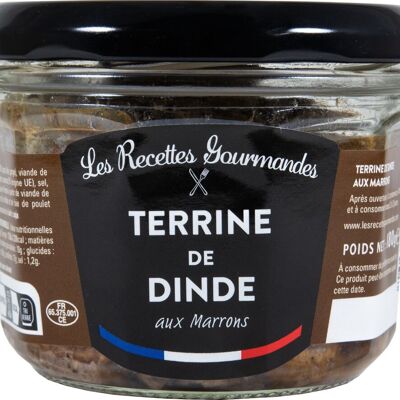 Verrine Terrina de Pavo con Castañas 180g