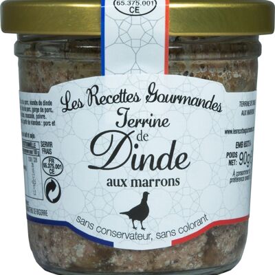 Verrine Terrine de Dinde aux Marrons 90g