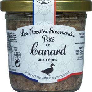 Verrine Pâté de Canard aux Cèpes 90g