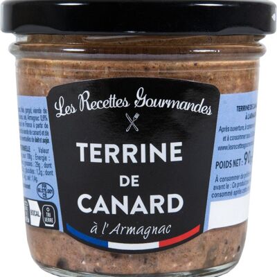 Verrine de Paté de Pato al Armagnac 90g
