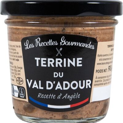 Verrine La Recipe d’Angèle -Terrine della Val d'Adour 90g