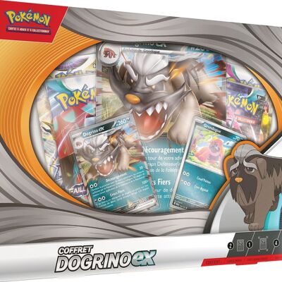 Box mit 4 Pokémon Dogrino-Boostern
