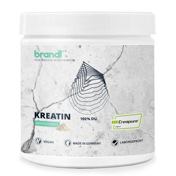 brandl® créatine CREAPURE créatine monohydrate en poudre 500g | 100% fabriqué en Allemagne 6