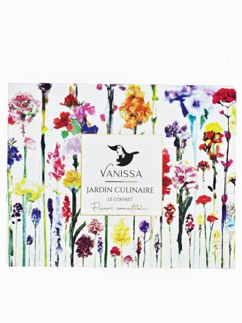 Jardin Culinaire - Coffret Fleurs Comestibles - Cadeau de Cuisine, Gastronomie 2