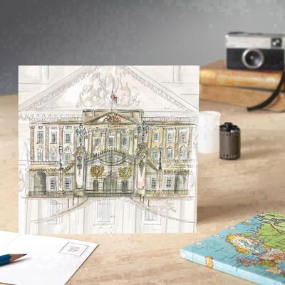 Buckingham Palace London Grußkarte