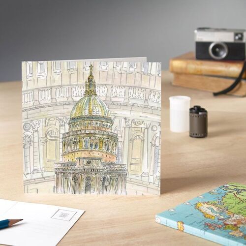 St Paul's Cathedral Greeting Card