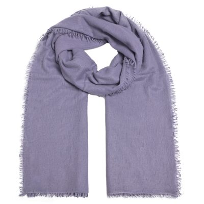 Bufanda de cachemira en color lavanda Feli-cs