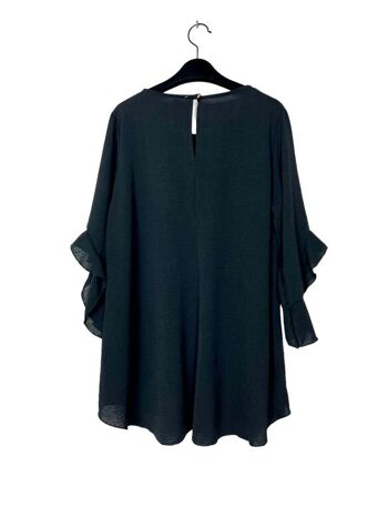 24530 Round neck tunic with frilly sleeves 6