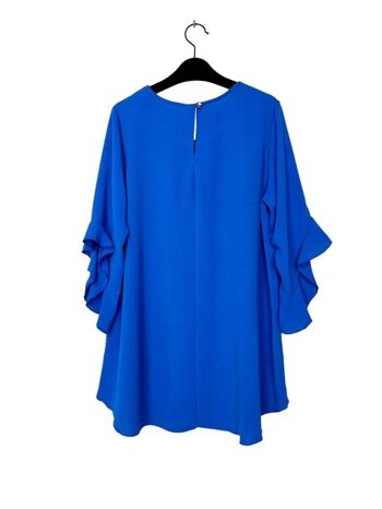 24530 Round neck tunic with frilly sleeves 10