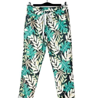 3377-05 Floral pattern pants