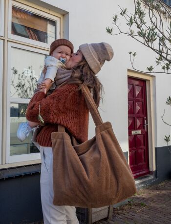 Teddy Mom Bag - Marron - Sac à langer 6