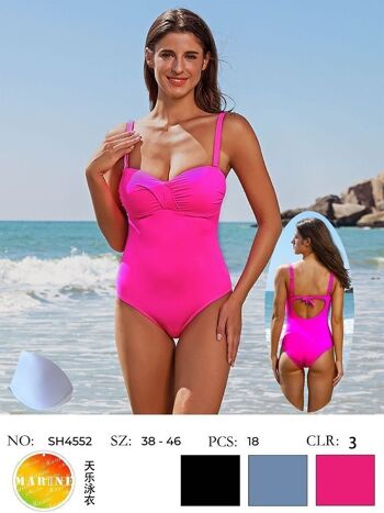 Maillot de bain balconnet croisé