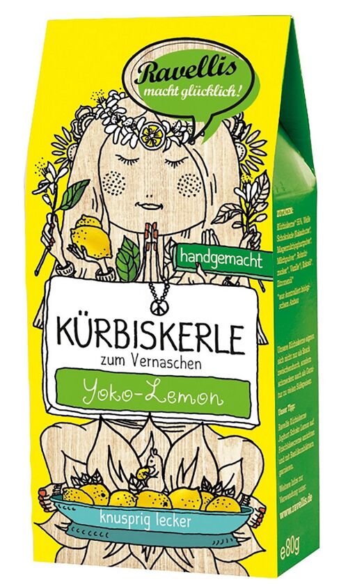 Kürbiskerne - Joghurt-Schokolade & Zitrone 6er