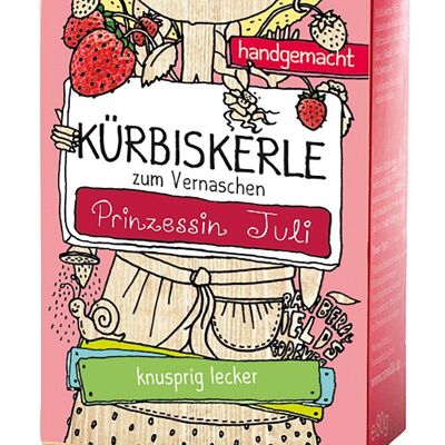 Kürbiskerne - Weiße Schokolade & Erdbeere 6er