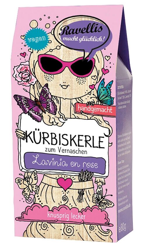 Kürbiskerne - Lavendel & Karamell 6er