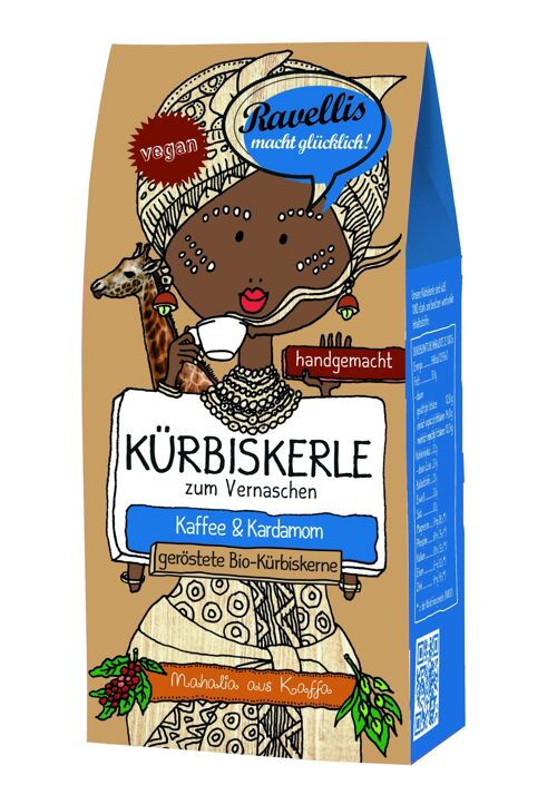 Kürbiskerne - Kaffee & Kardamom 6er