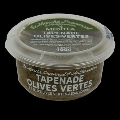 Tapenade with green olives
