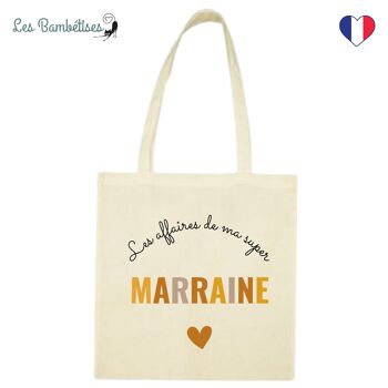 Tote Bag Marraine Terracotta