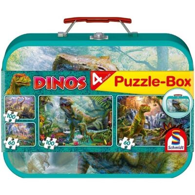 4 Dino Puzzles
