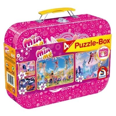 Mia & Me, Caja-Puzzle, 2X60, 2X100 Teile