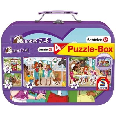 Schleich, Mazza Ippica, Scatola Puzzle, 2X60,