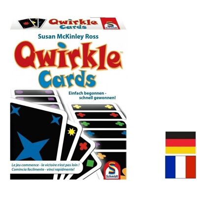 Mehrsprachiges Qwirkle-Kartenspiel