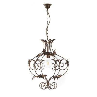 Contessa bronze chandelier