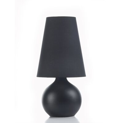 Kleine schwarze Sfera P-Lampe