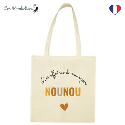 Tote Bag Nounou Terracotta