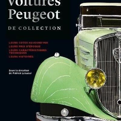 BOOK - Collectible Peugeot cars