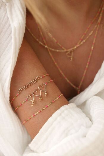 Bracelet maman rosary colors 4