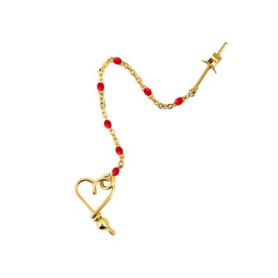Lovely rosary colors earring