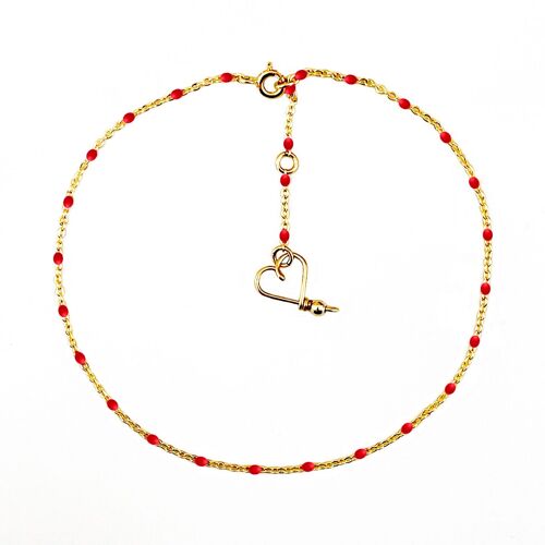 Chaîne de cheville rosary colors M/L