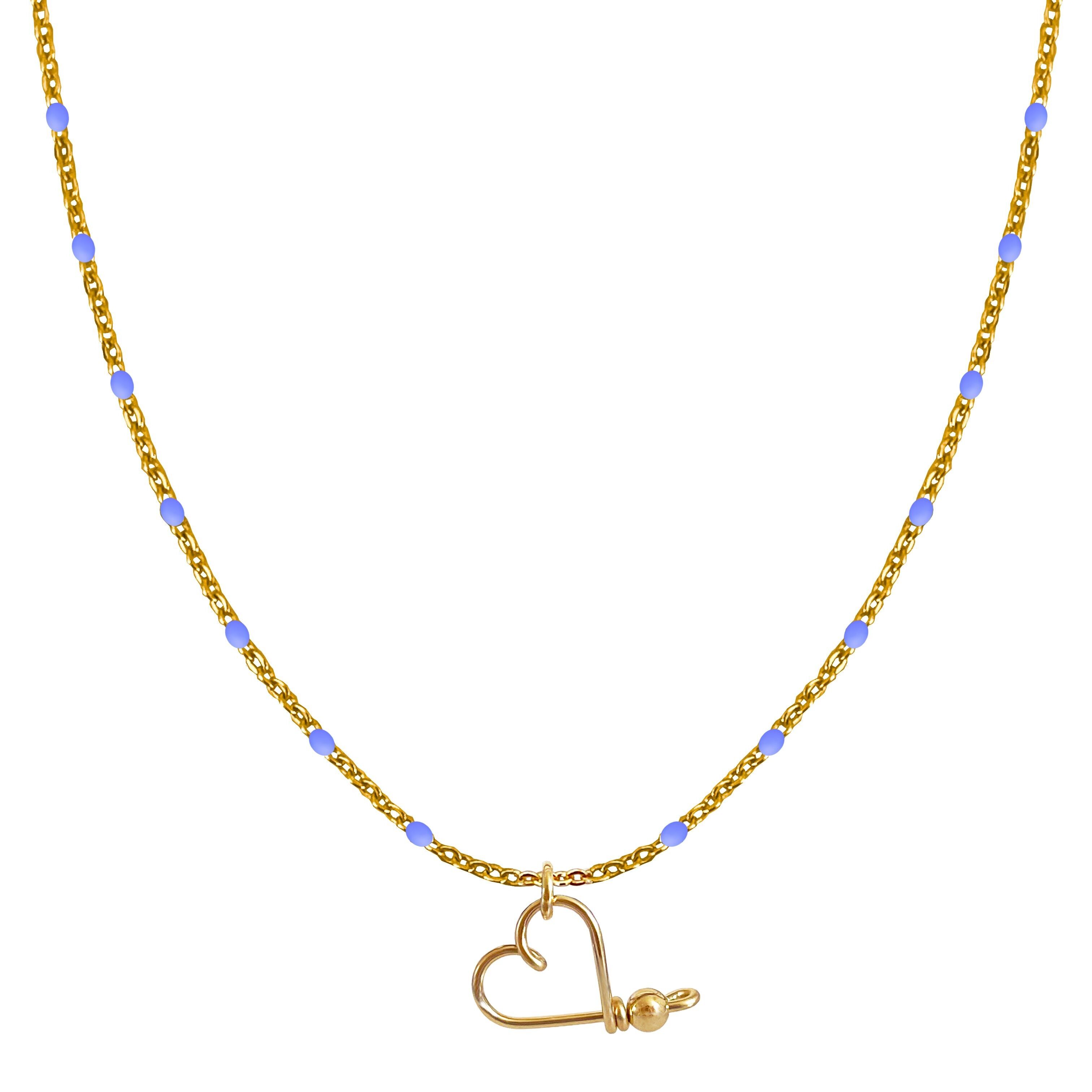 Precioso collar rosario de colores - 55cm