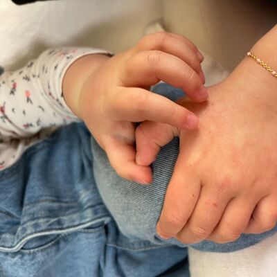 Rosario colorato braccialetto per bambini