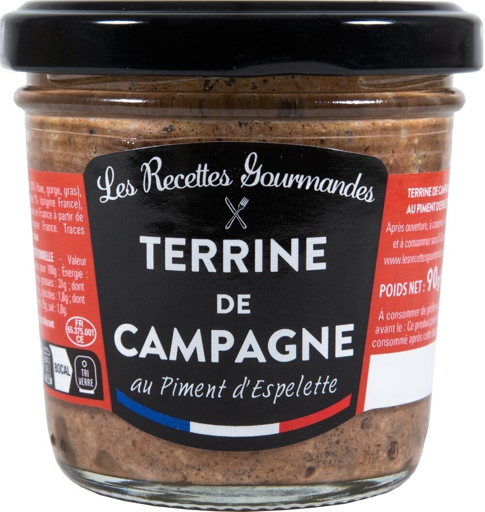 Verrine Country Terrina al Pepe di Espelette 90g